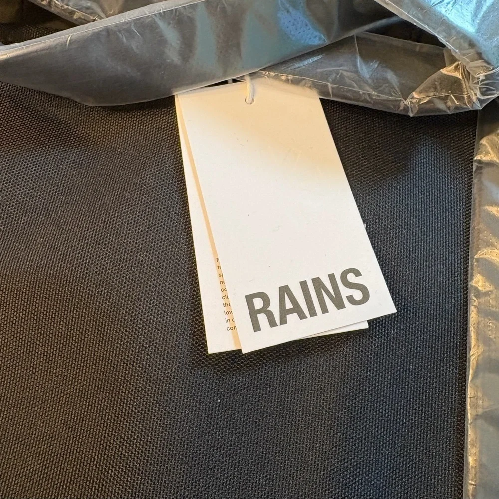 RAINS | Reflective Backpack | Black Unisex | 14090 | New with Tags